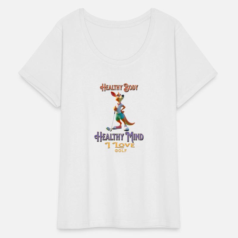 kangaroo playing golf