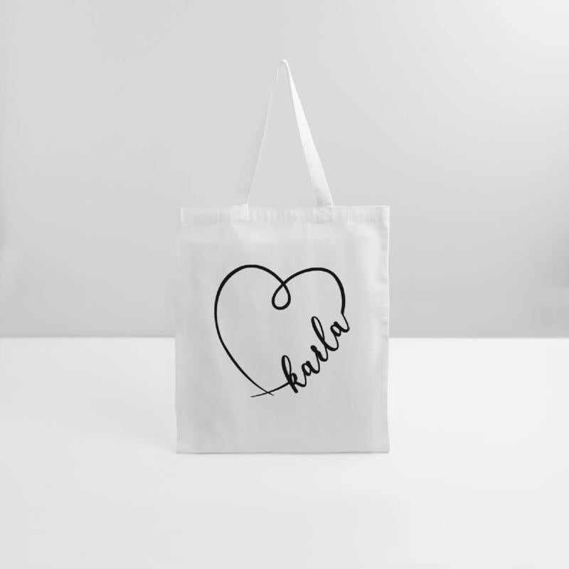 Karla Name Heart Calligraphy