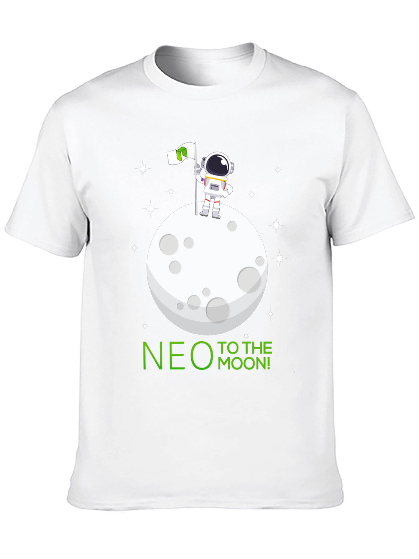 NEO to the Moon T-Shirt - Astronaut Design