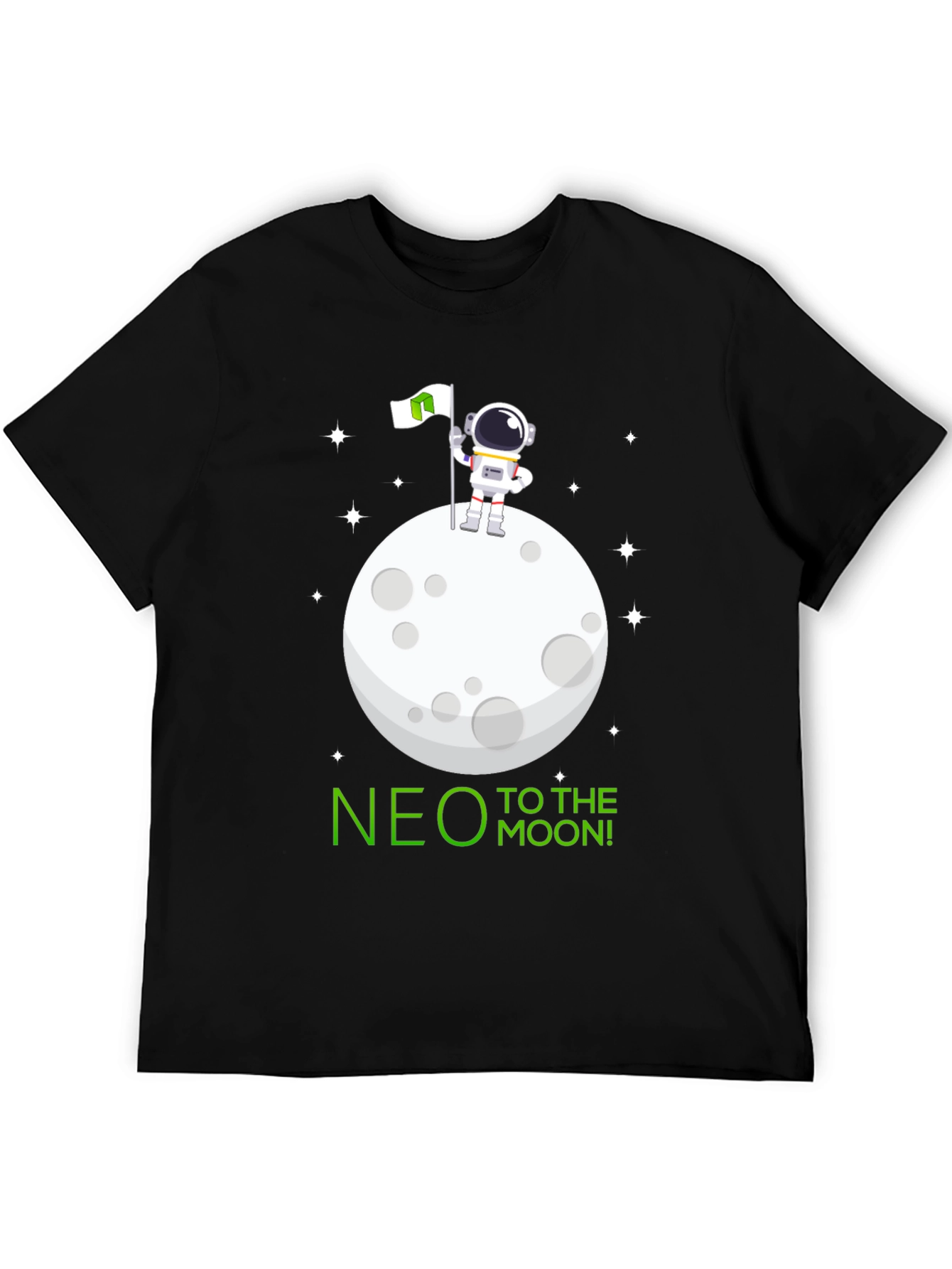 NEO to the Moon T-Shirt - Astronaut Design