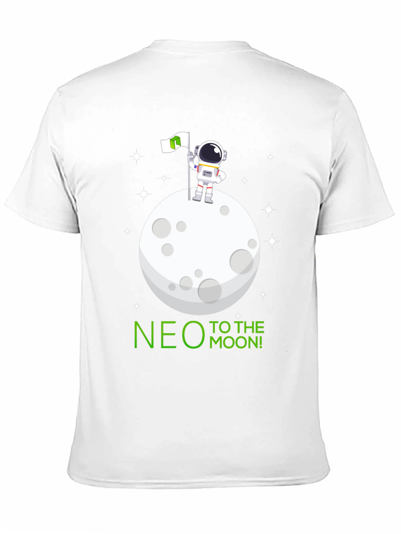NEO to the Moon T-Shirt - Astronaut Design