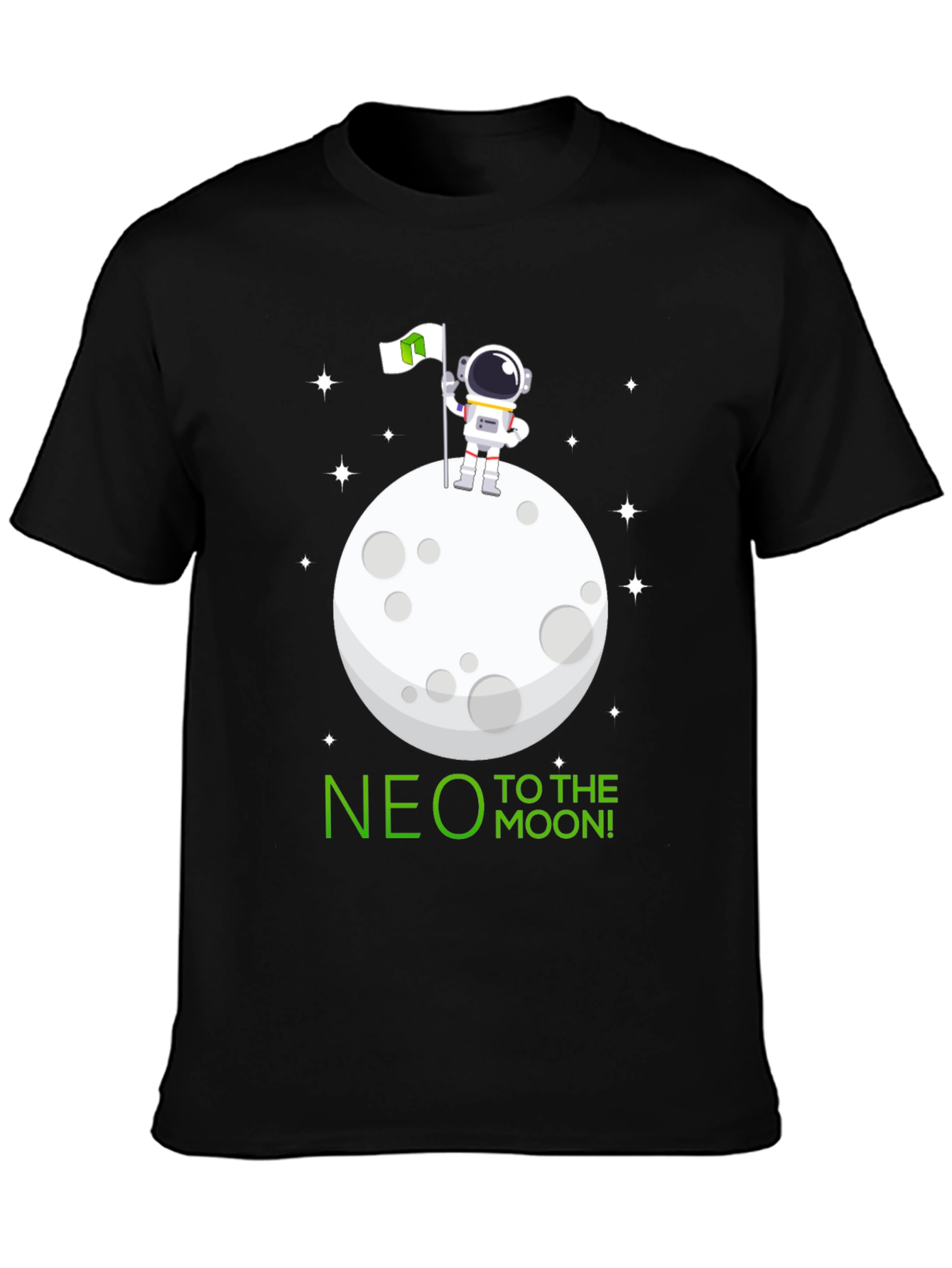 NEO to the Moon T-Shirt - Astronaut Design