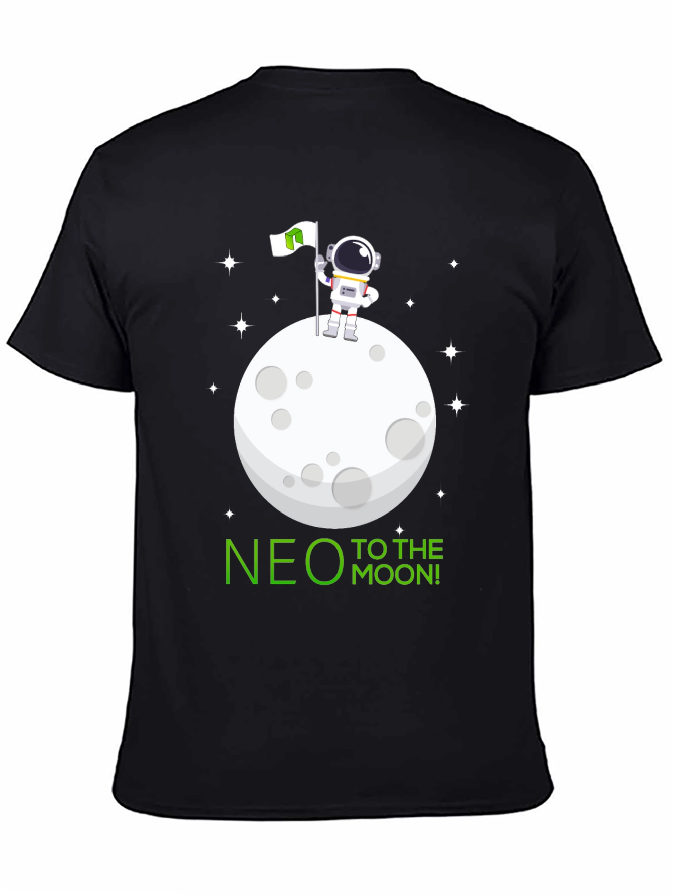NEO to the Moon T-Shirt - Astronaut Design