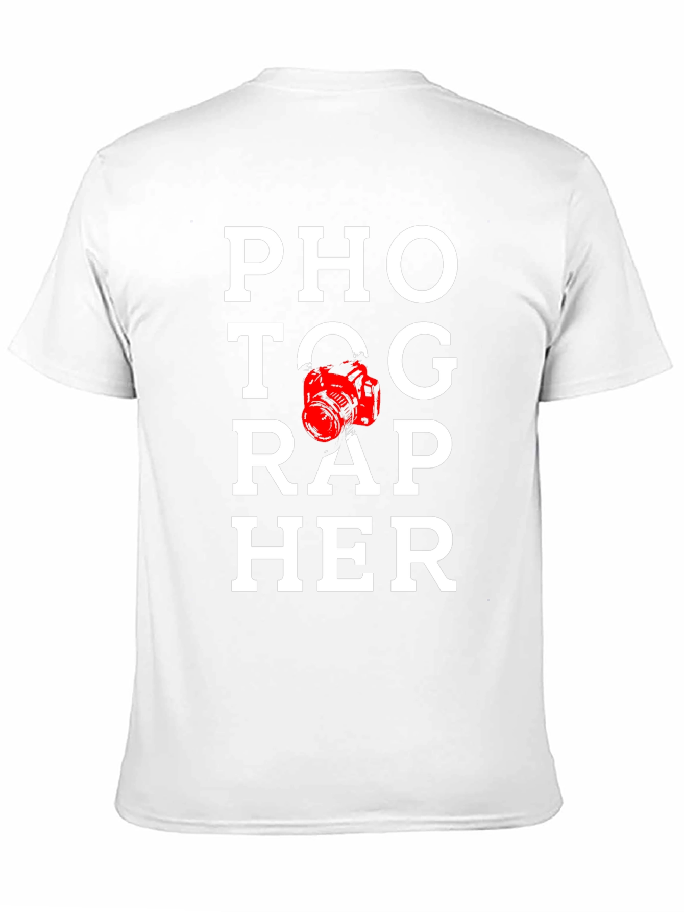 Photographer Graphic Tee - Black