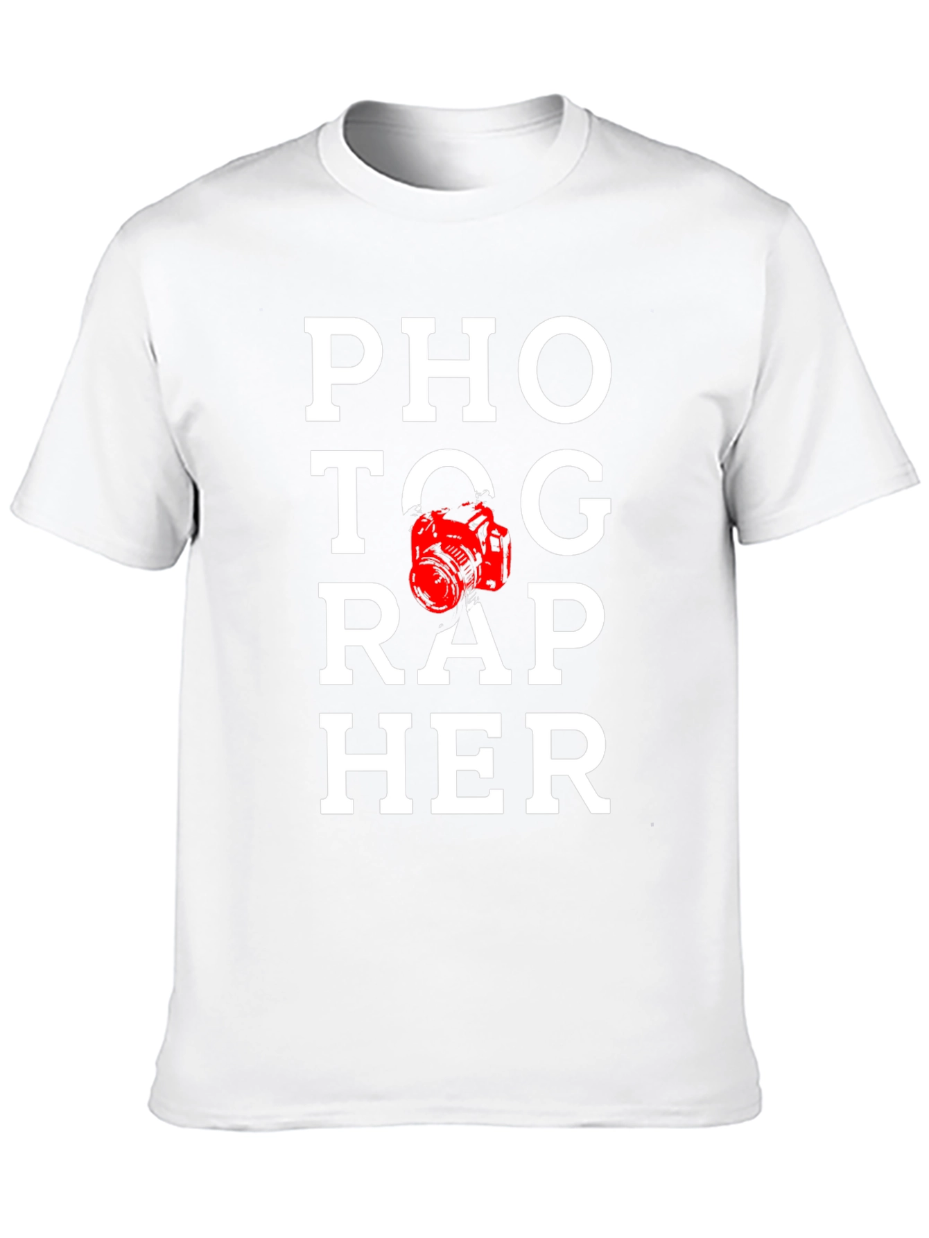 Photographer Graphic Tee - Black