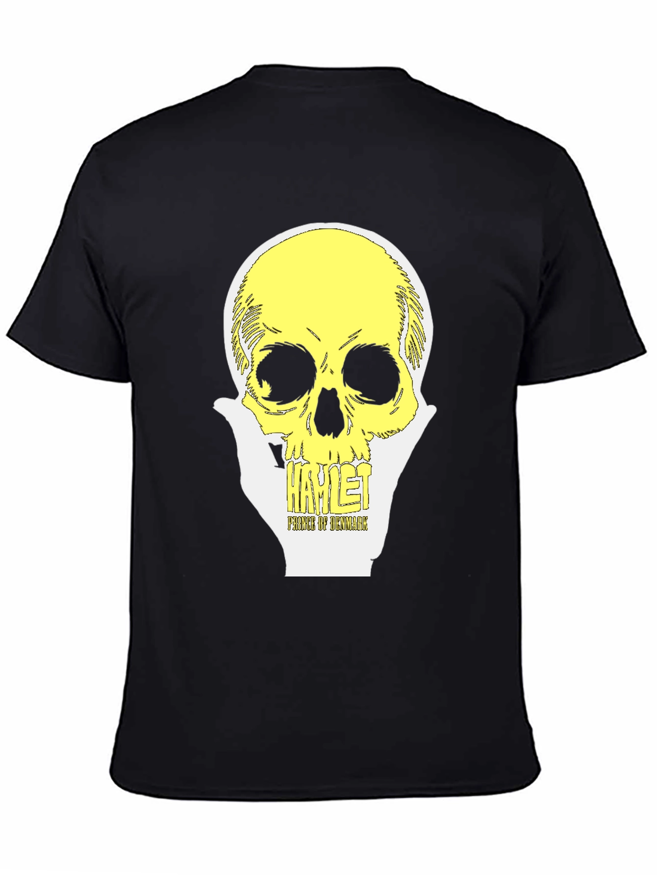 Hamlet Prince of Denmark Skull Graphic Tee