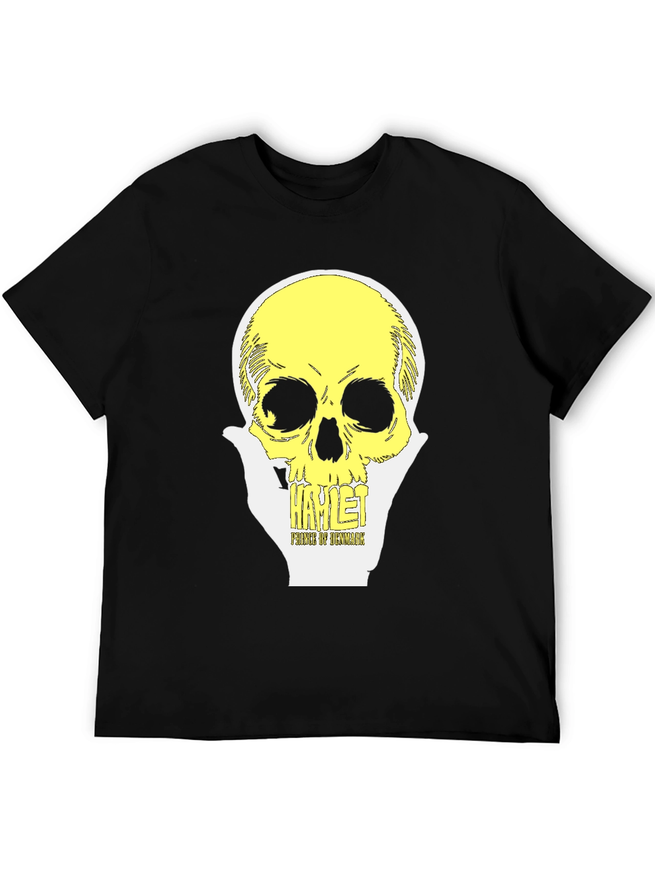 Hamlet Prince of Denmark Skull Graphic Tee