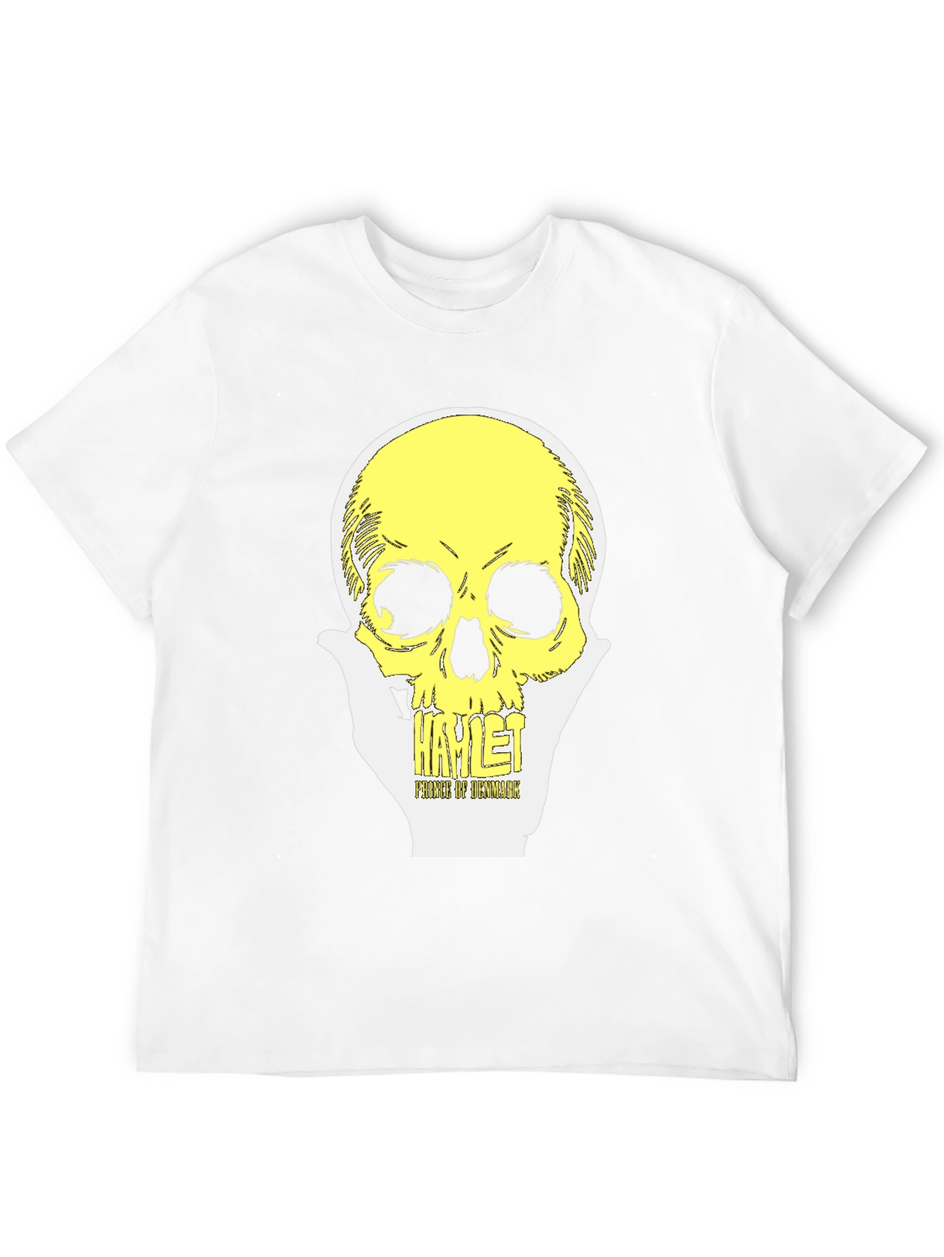 Hamlet Prince of Denmark Skull Graphic Tee