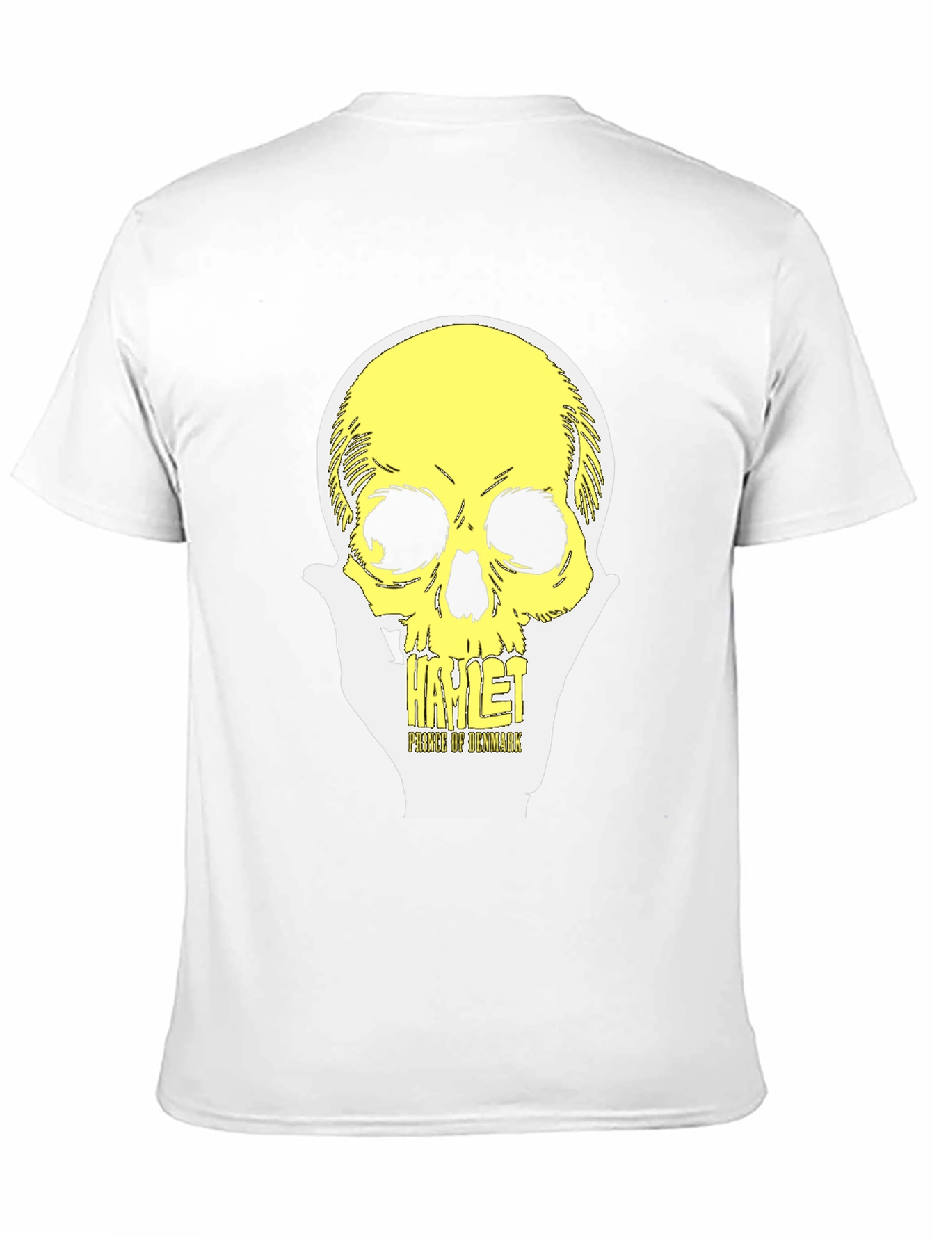 Hamlet Prince of Denmark Skull Graphic Tee