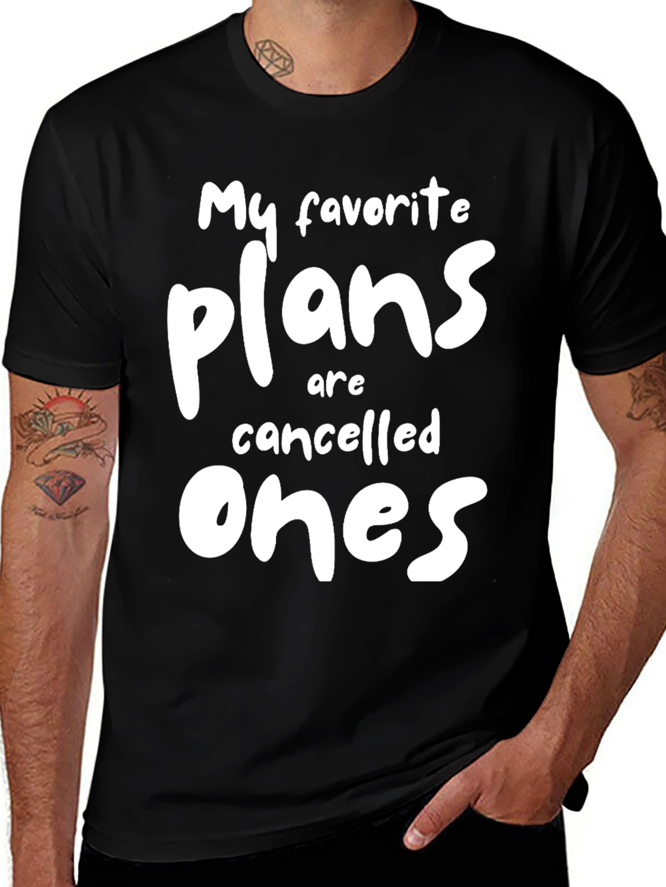Cancelled Plans Graphic Tee