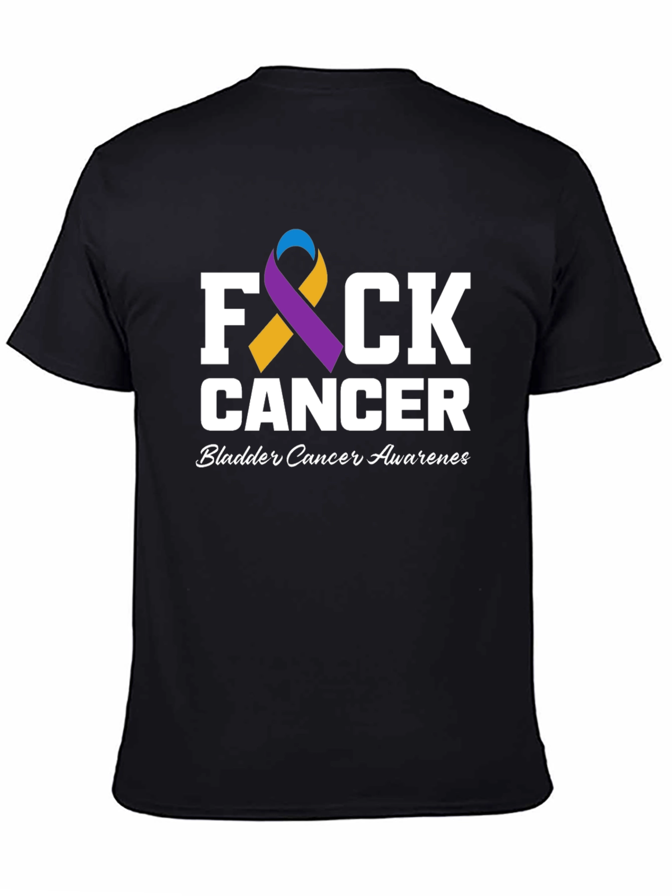 F Cancer Bladder Cancer Awareness T-Shirt