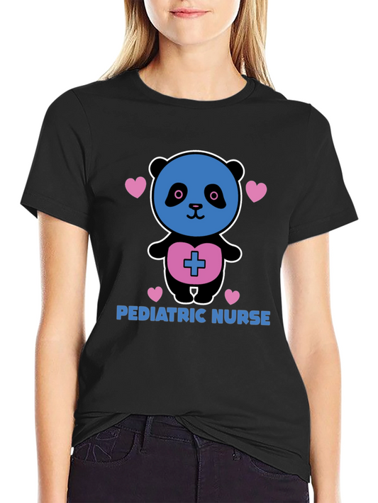Pediatric Nurse Panda T-Shirt