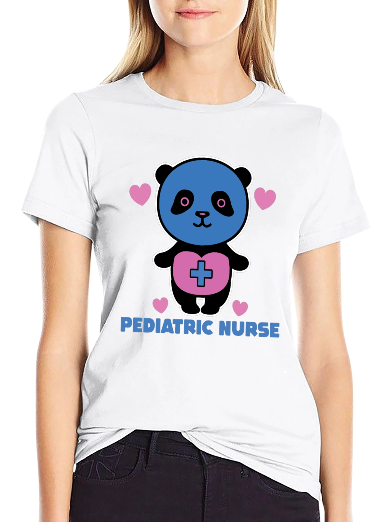 Pediatric Nurse Panda T-Shirt