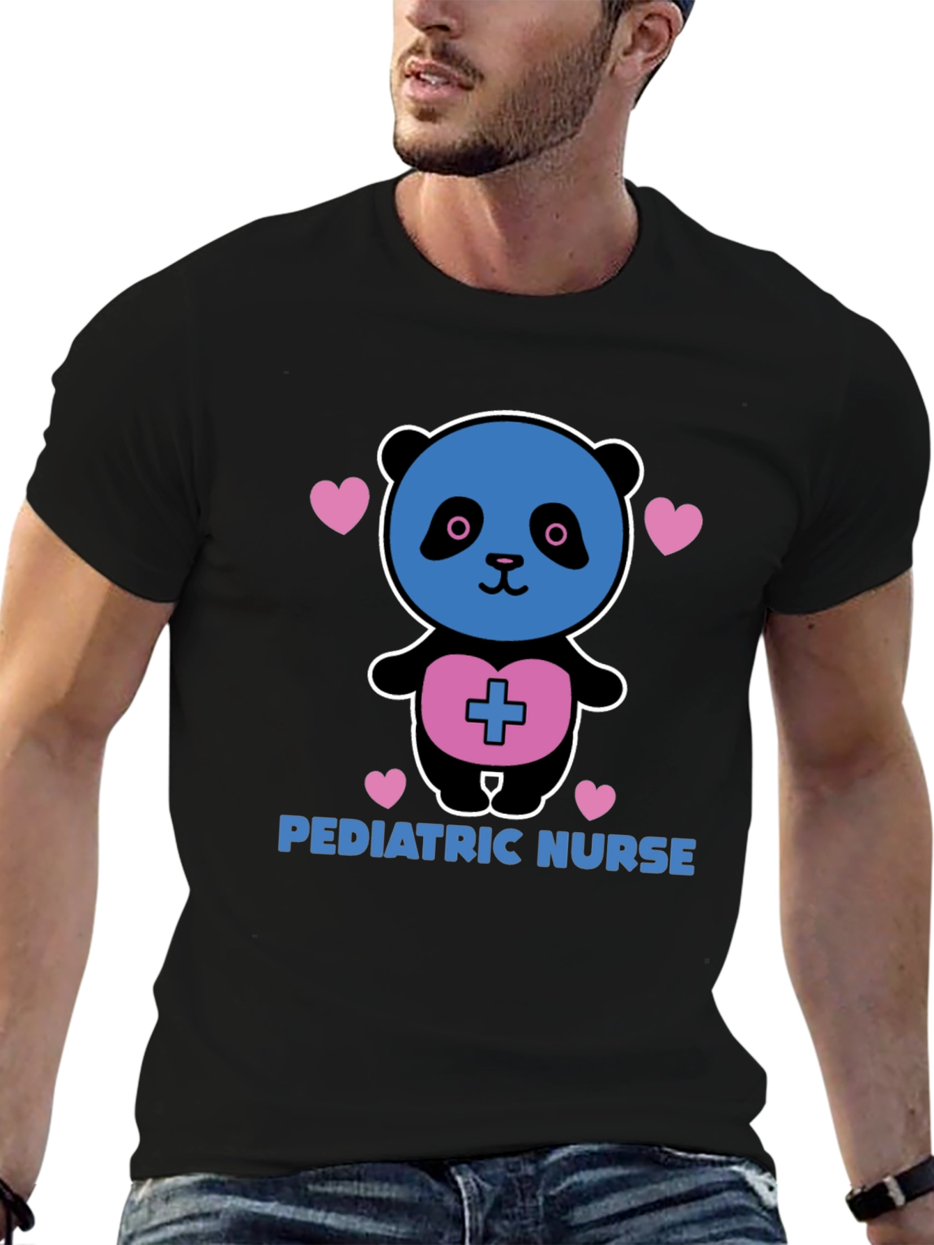 Pediatric Nurse Panda T-Shirt