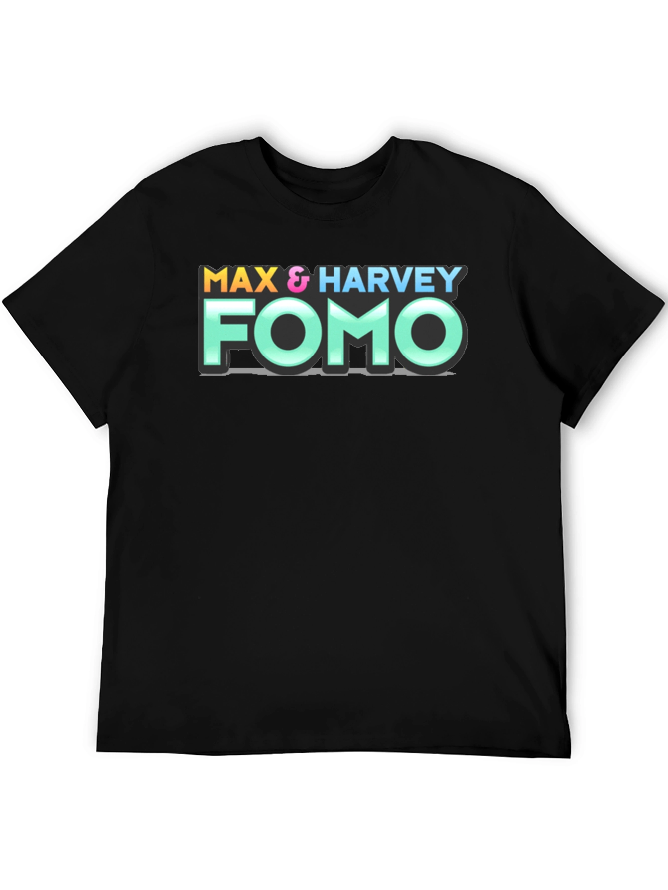 Max & Harvey FOMO Black T-Shirt