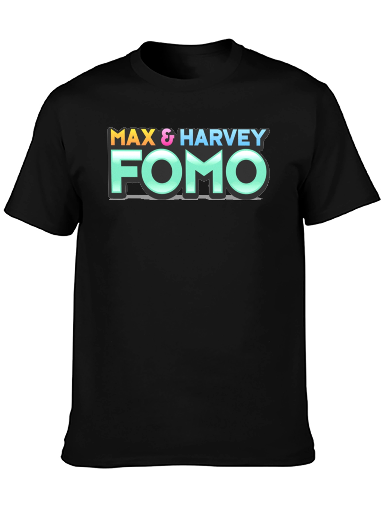 Max & Harvey FOMO Black T-Shirt