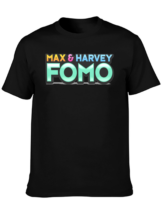 Max & Harvey FOMO Black T-Shirt