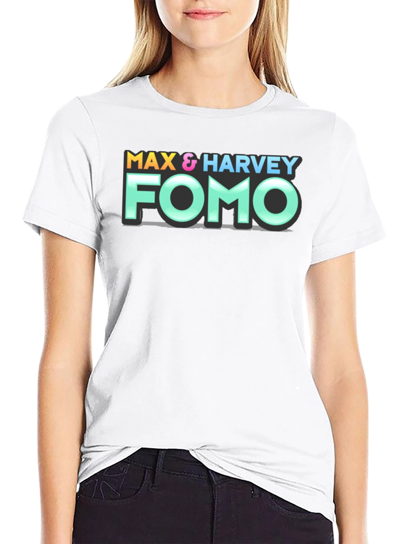 Max & Harvey FOMO Black T-Shirt