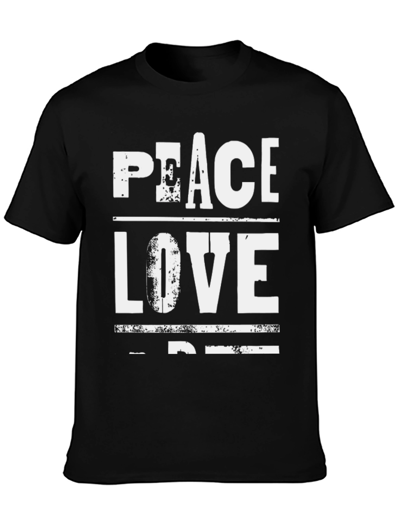 Peace Love Be T-Shirt | Soft Cotton Blend Tee