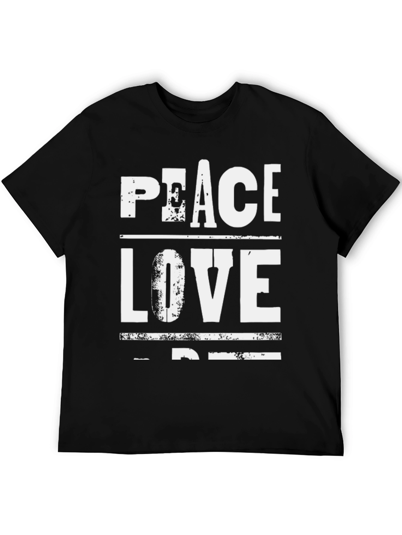 Peace Love Be T-Shirt | Soft Cotton Blend Tee