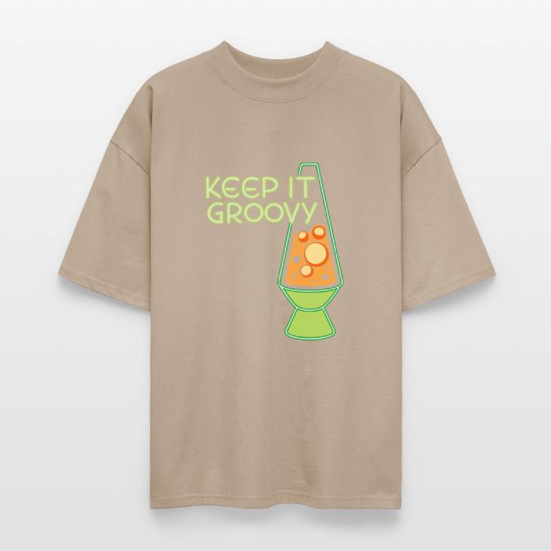 Keep It Groovy Neon Lava Lamp 70s