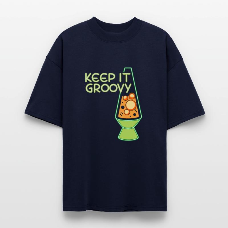 Keep It Groovy Neon Lava Lamp 70s