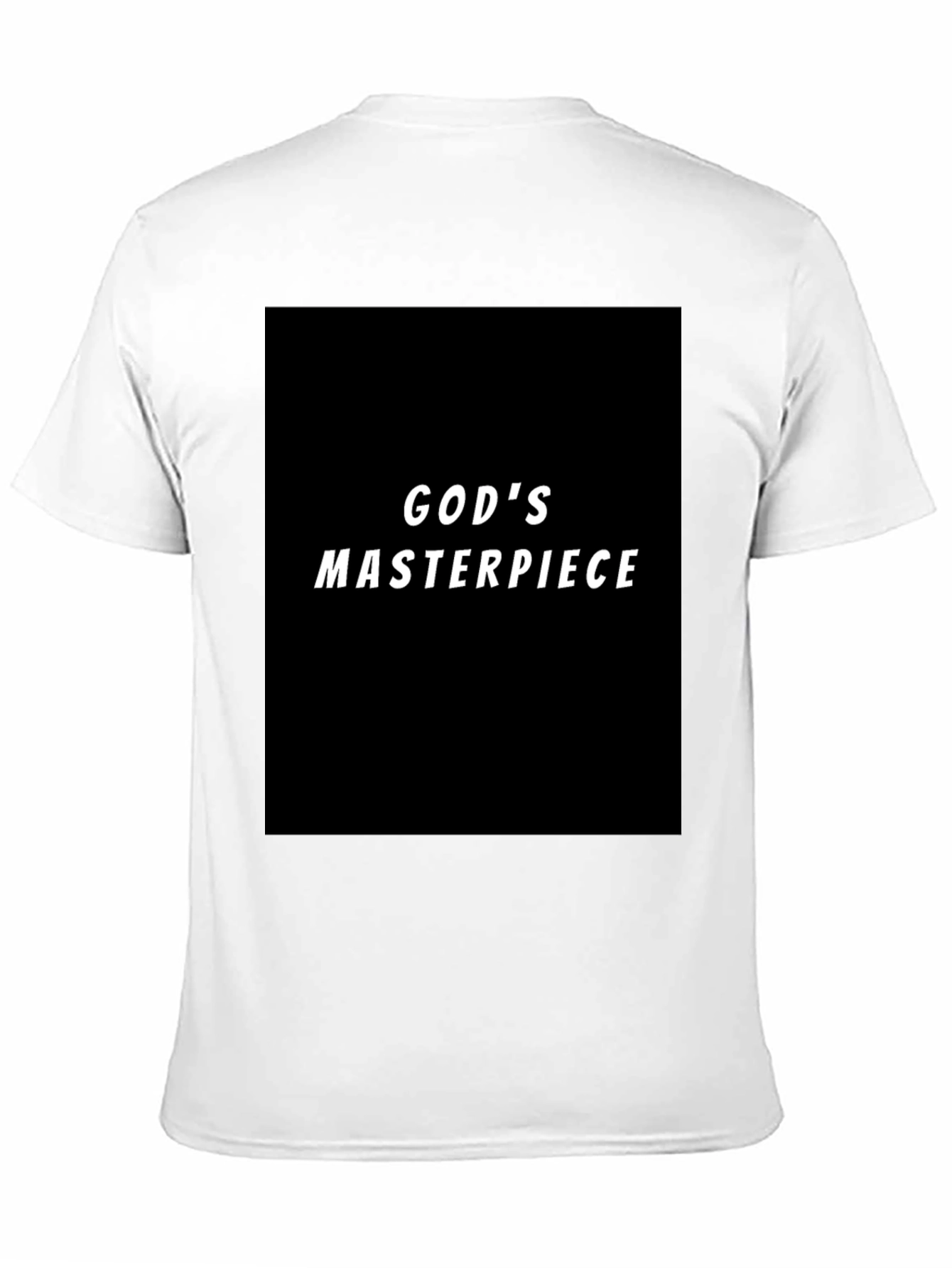 Gods Masterpiece Black Graphic Tee