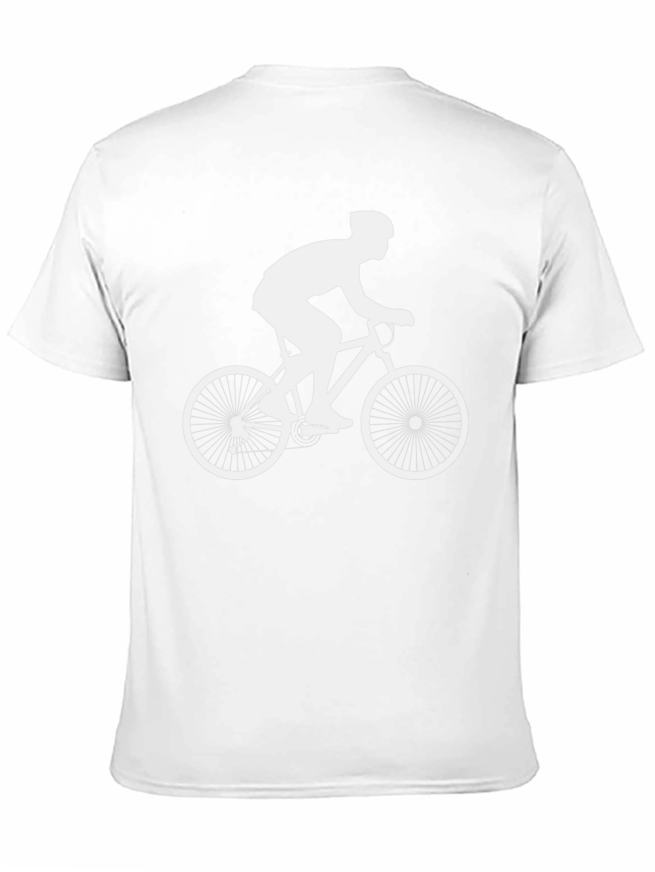 Cyclist Graphic T-Shirt - Black Cotton Tee