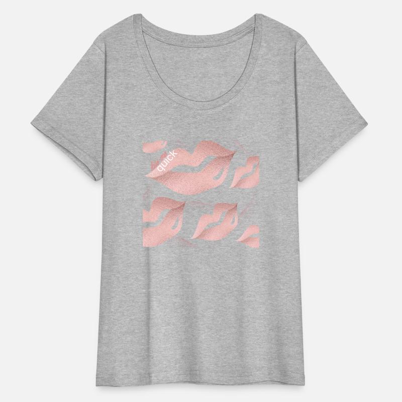 Kiss Me Quick Aesthetic Rose Gold Pink Lips