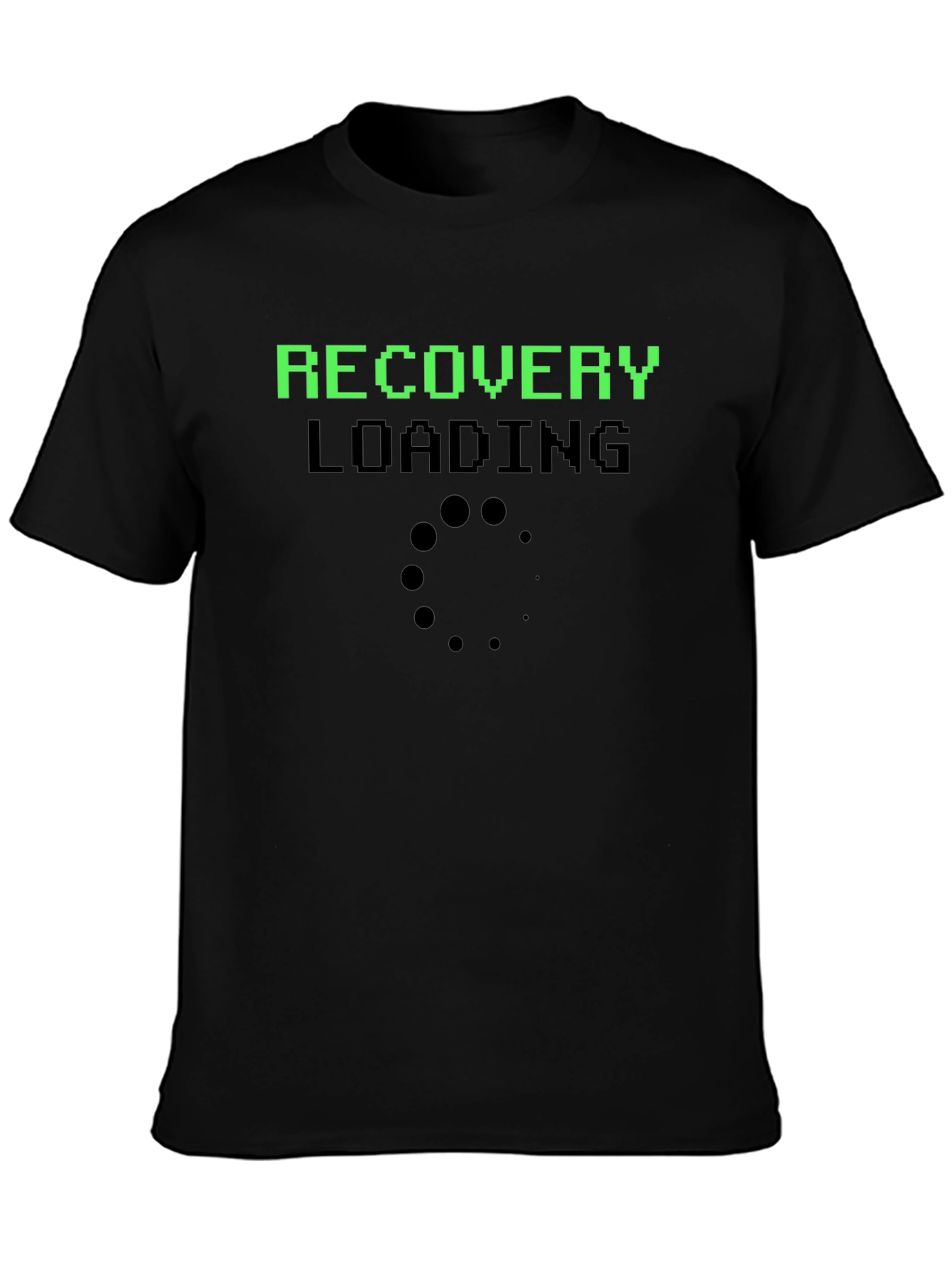 Recovery Loading T-Shirt - Pixel Style Tee