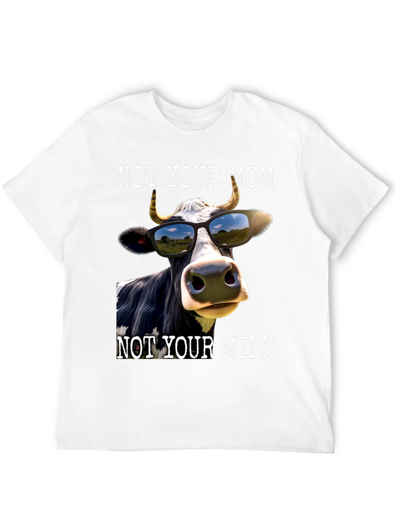 Not Your Mom Not Your Milk Graphic Tee