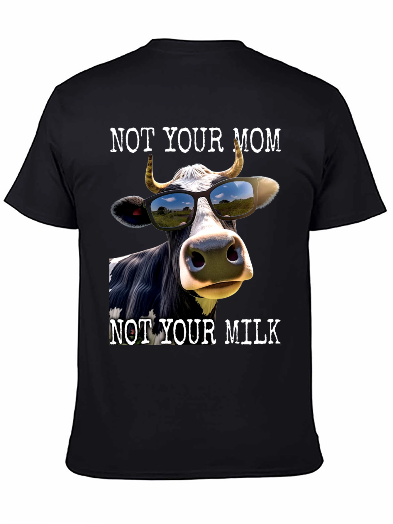Not Your Mom Not Your Milk Graphic Tee