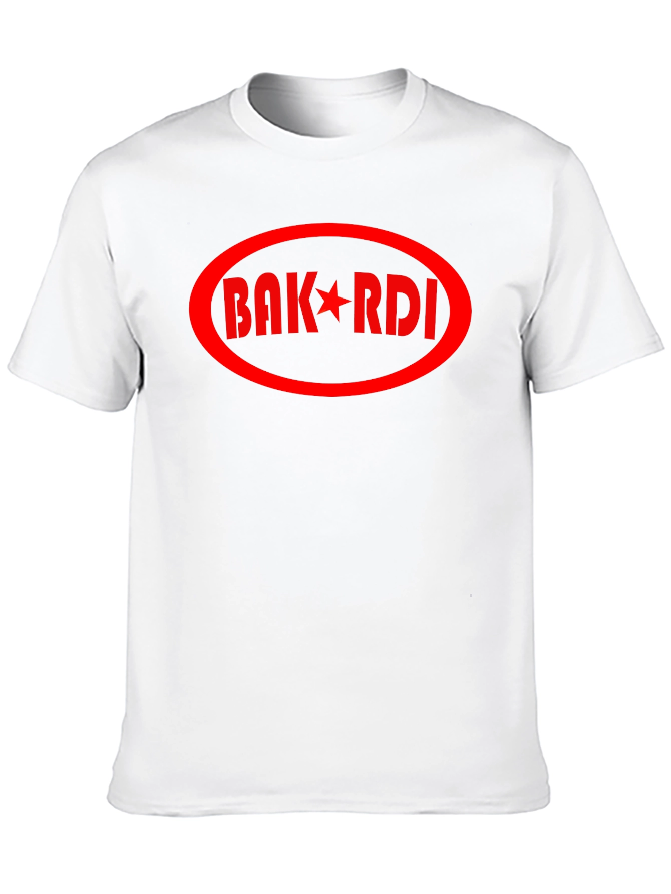 BAK*RDI Graphic Print Crew Neck T-Shirt
