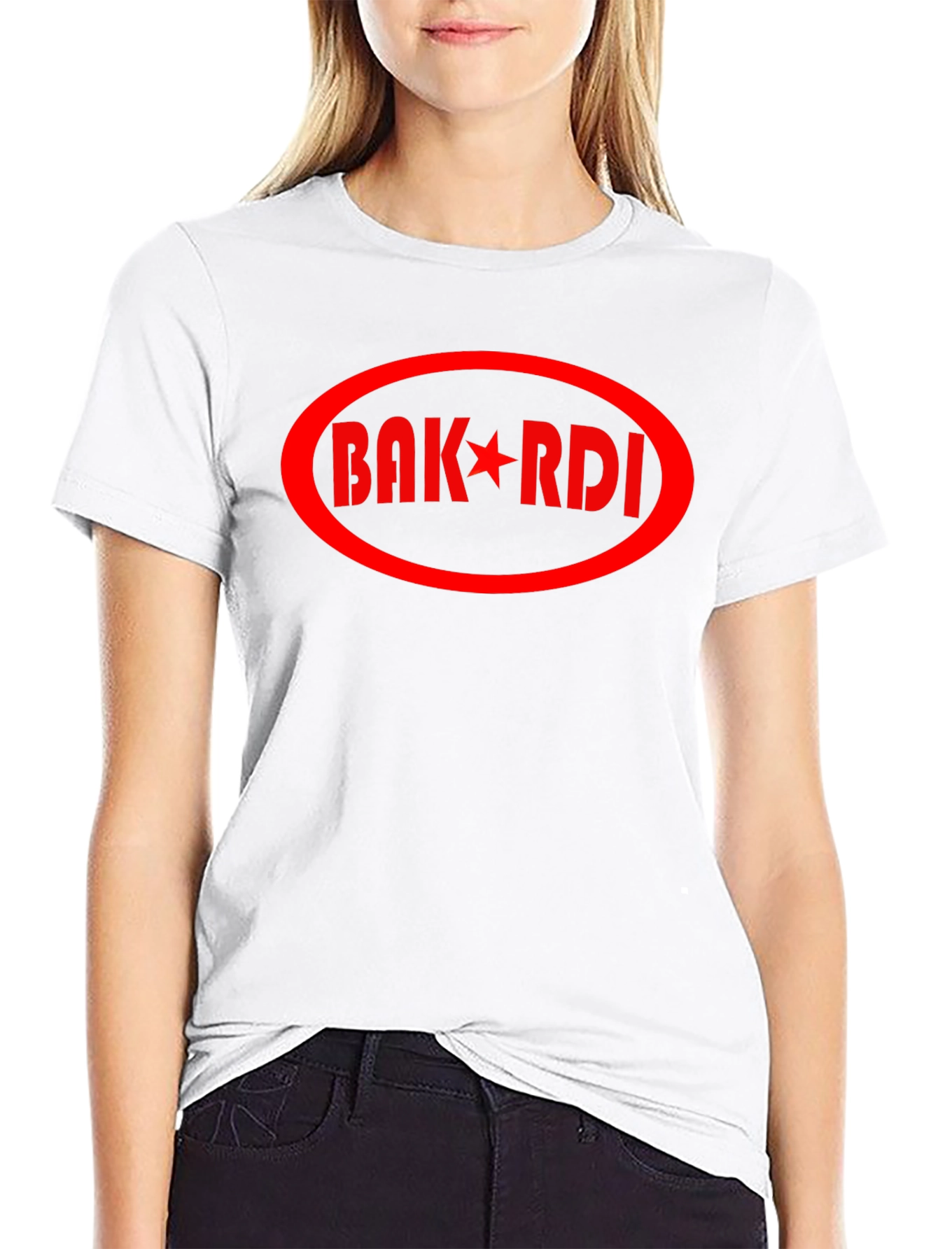 BAK*RDI Graphic Print Crew Neck T-Shirt
