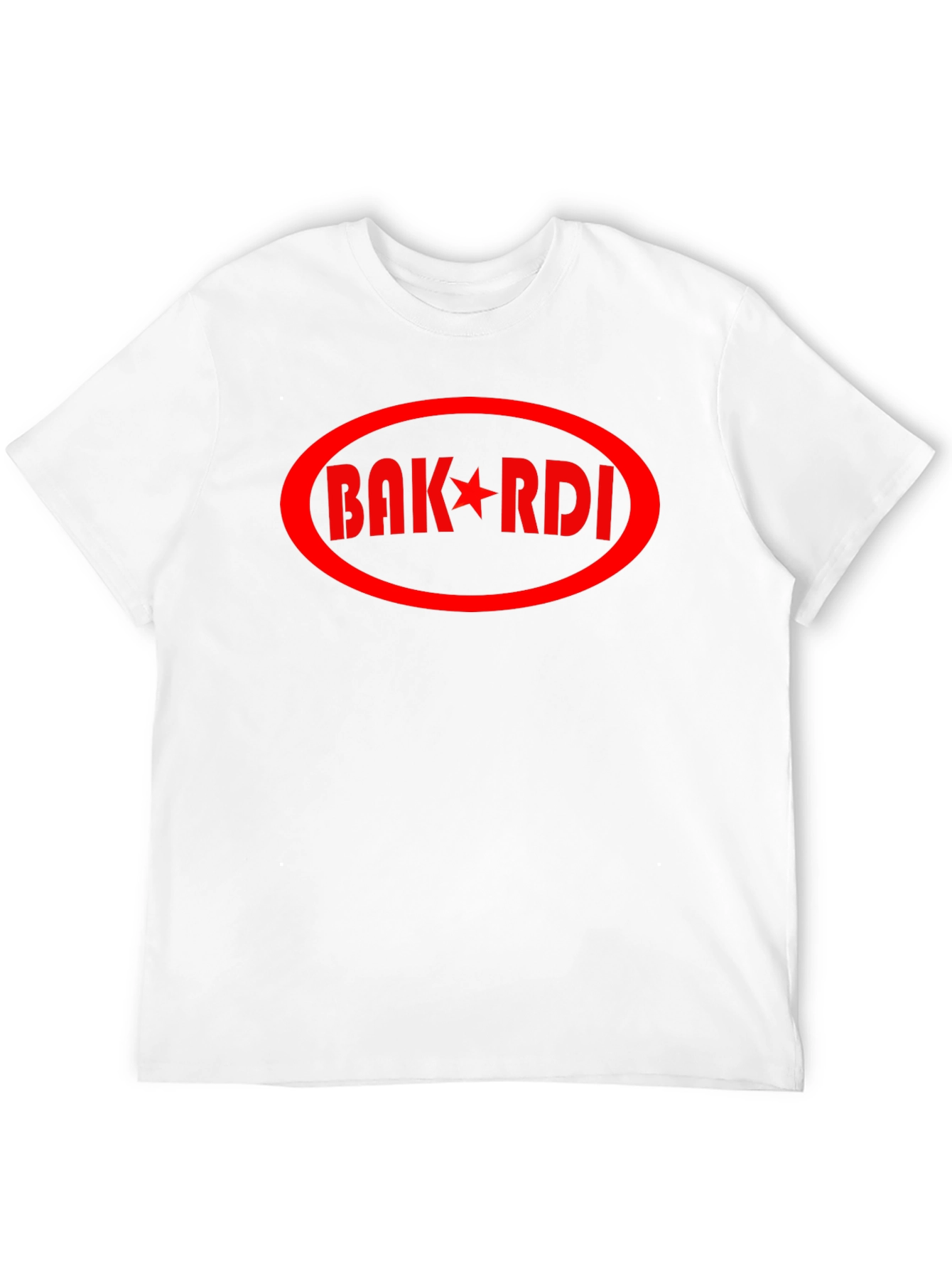 BAK*RDI Graphic Print Crew Neck T-Shirt