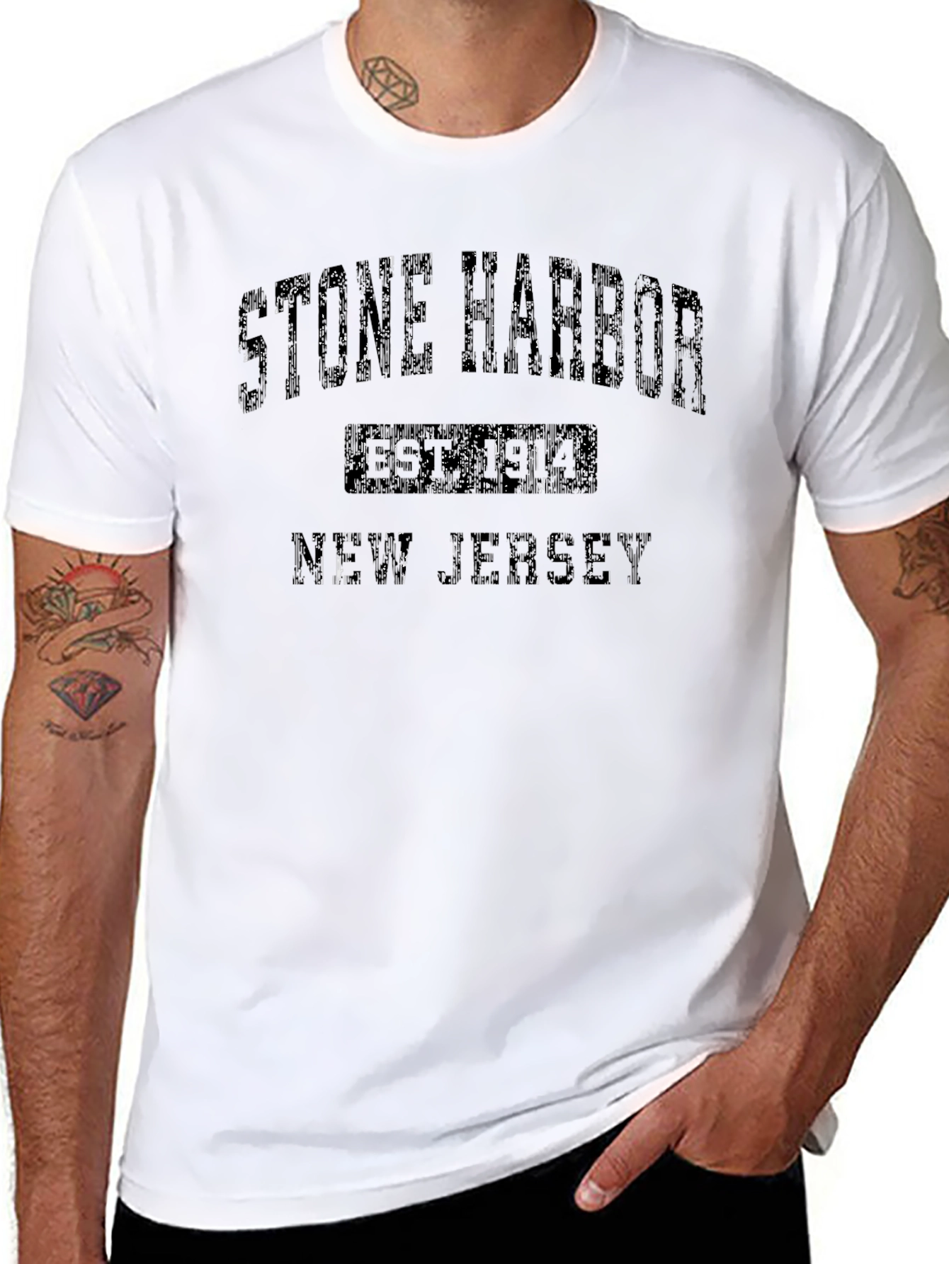 Stone Harbor New Jersey Est 1914 T-Shirt