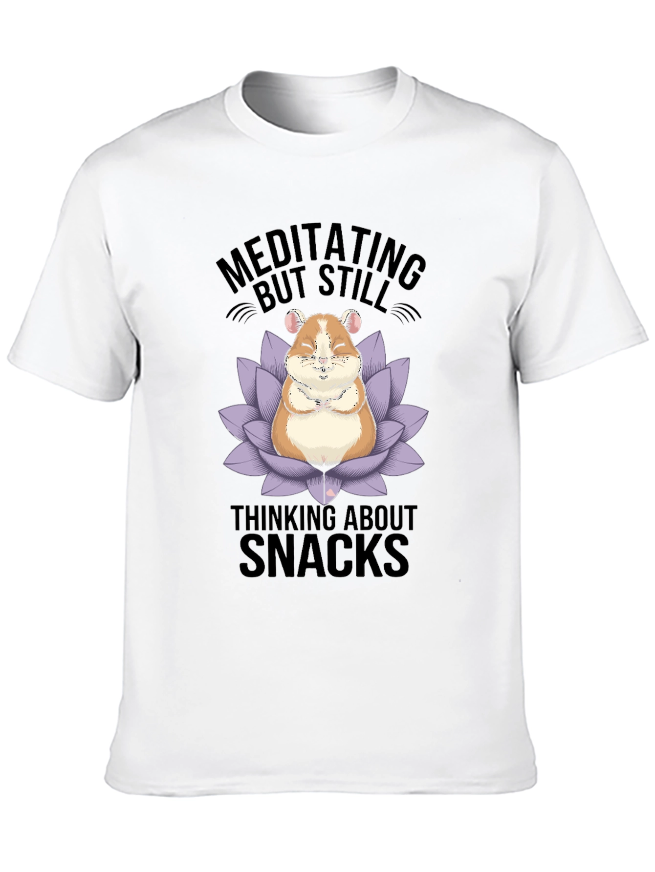 Meditating Hamster Snack T-Shirt