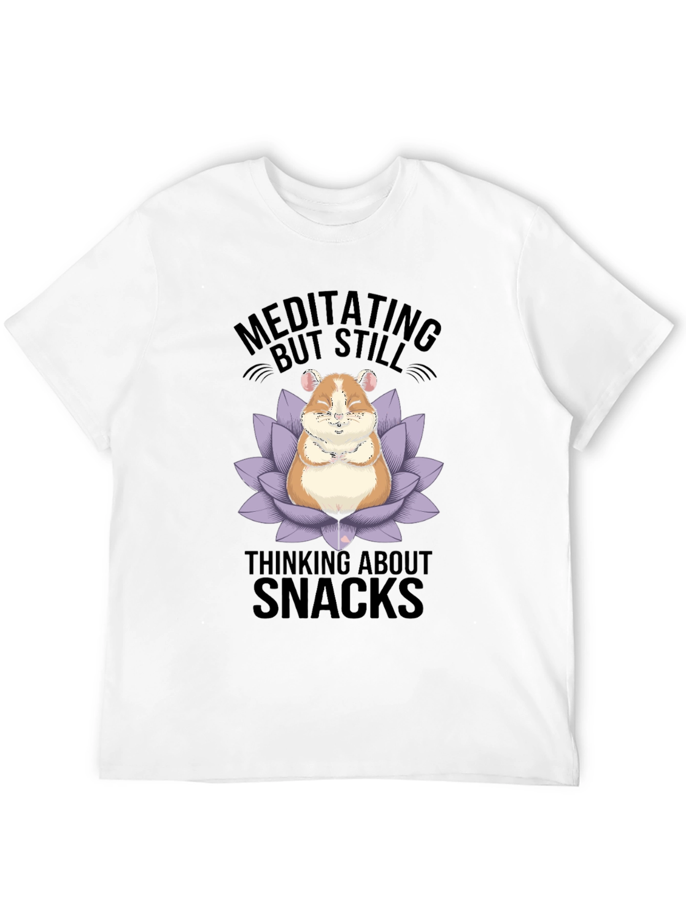 Meditating Hamster Snack T-Shirt