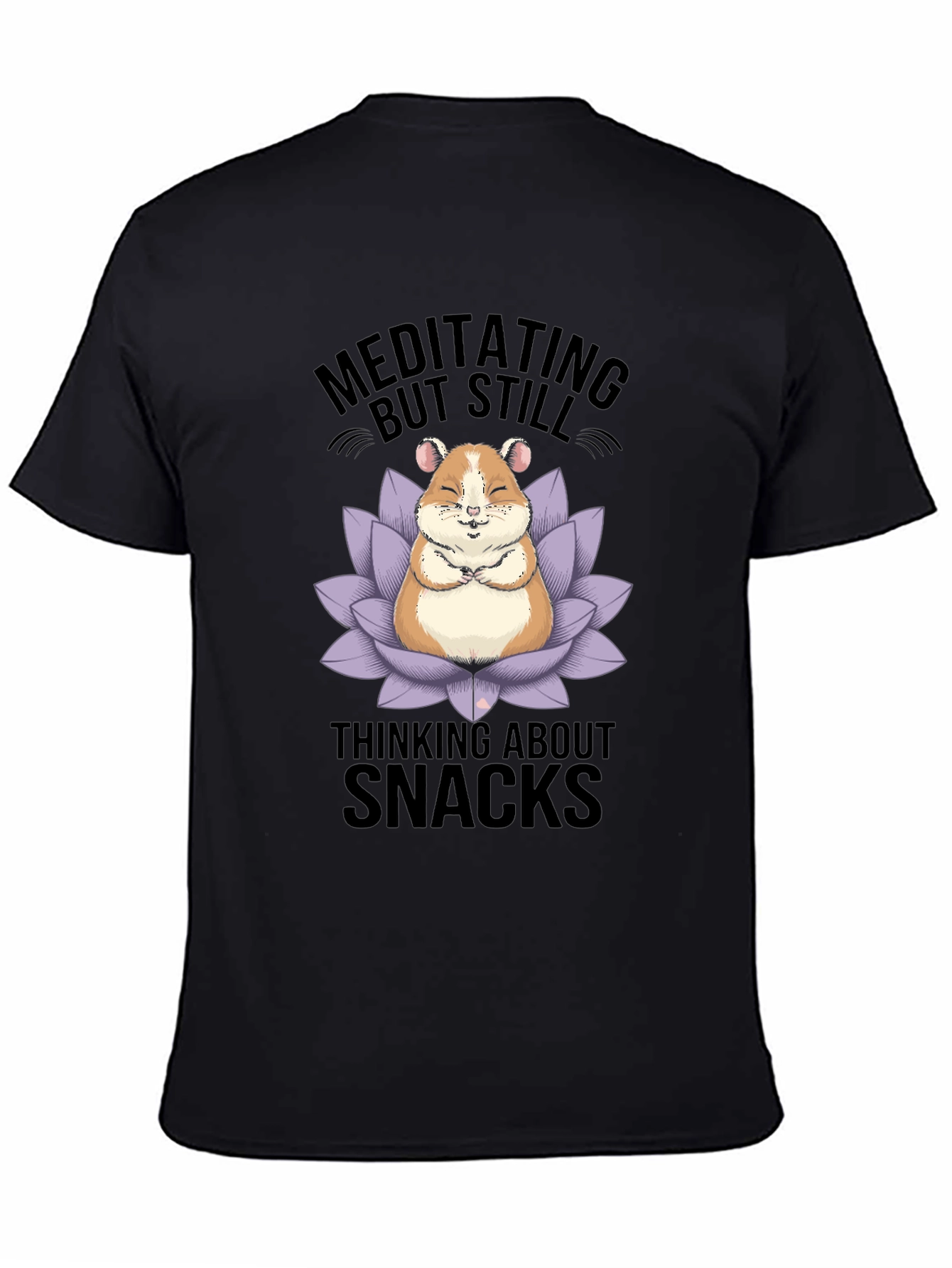 Meditating Hamster Snack T-Shirt