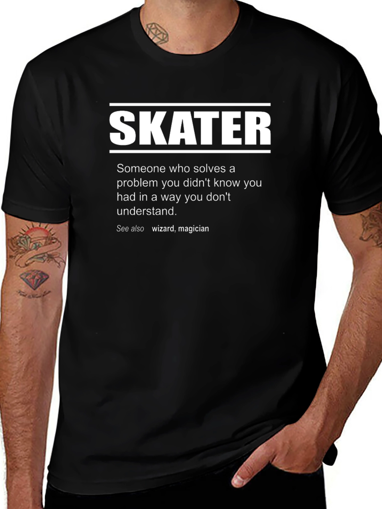 Skater Definition T-Shirt - Funny & Clever