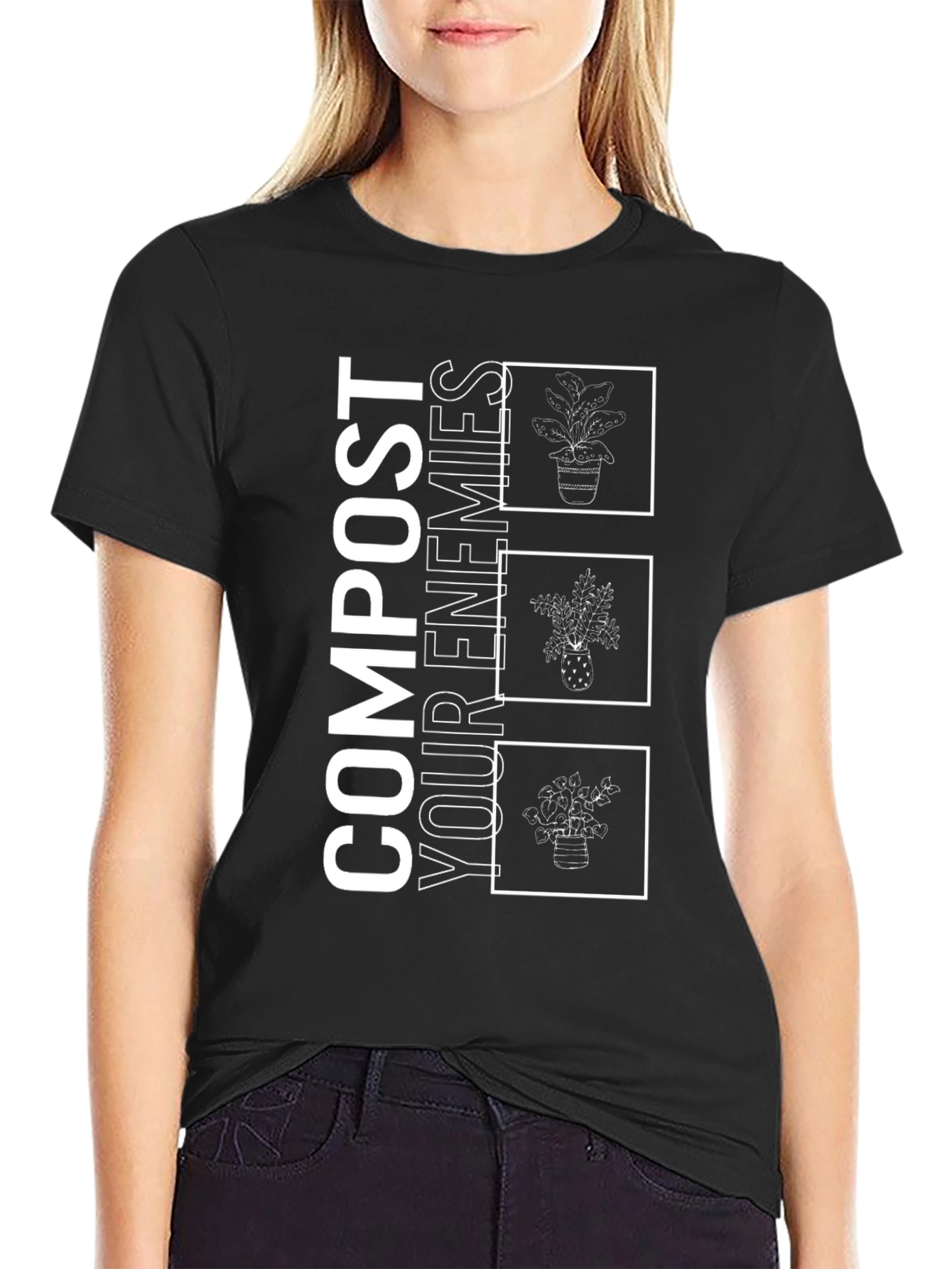 Compost Your Enemies Graphic Tee