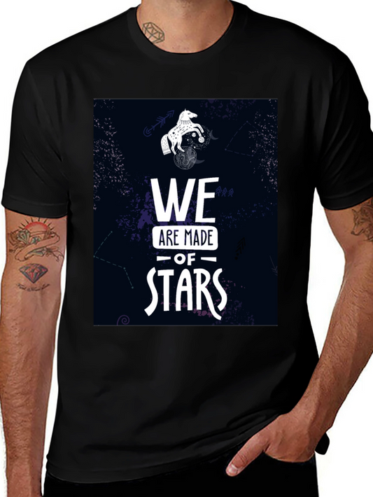 Cosmic Star T-Shirt - We Are Made of Stars Graphic Tee