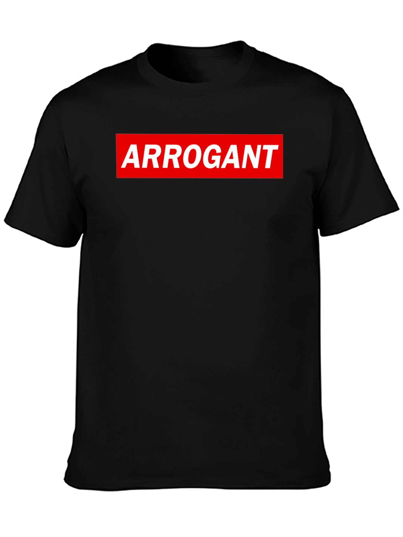 Arrogant Graphic Tee - Bold Streetwear