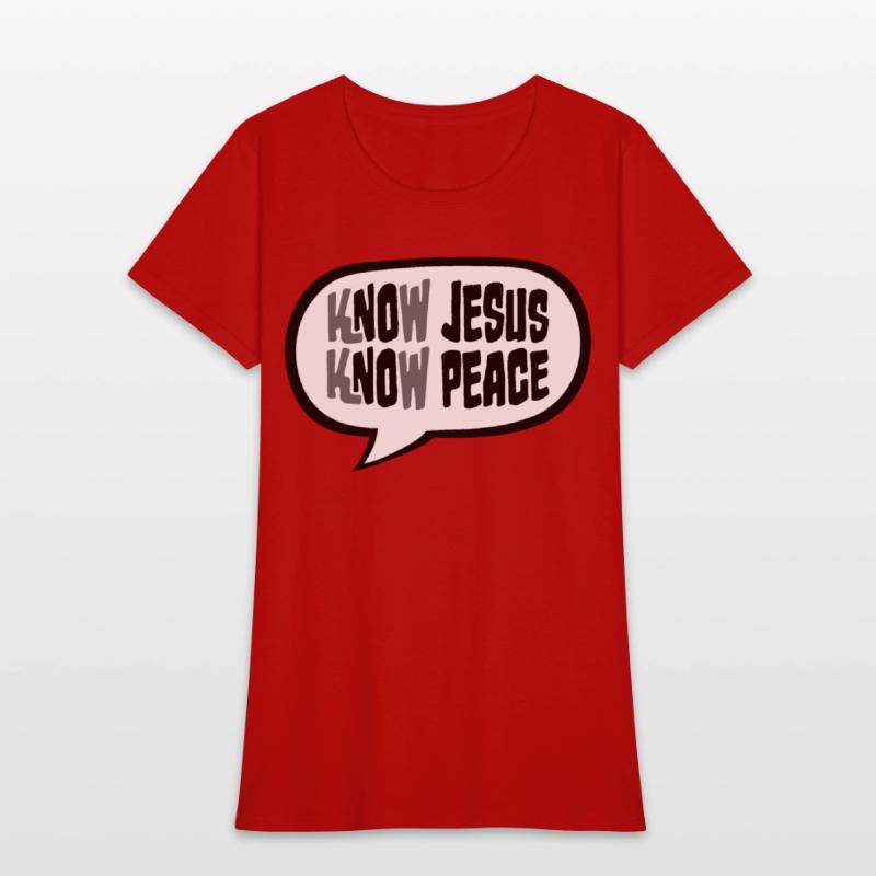 Know Jesus Know Peace No Hate Christian Bible Love