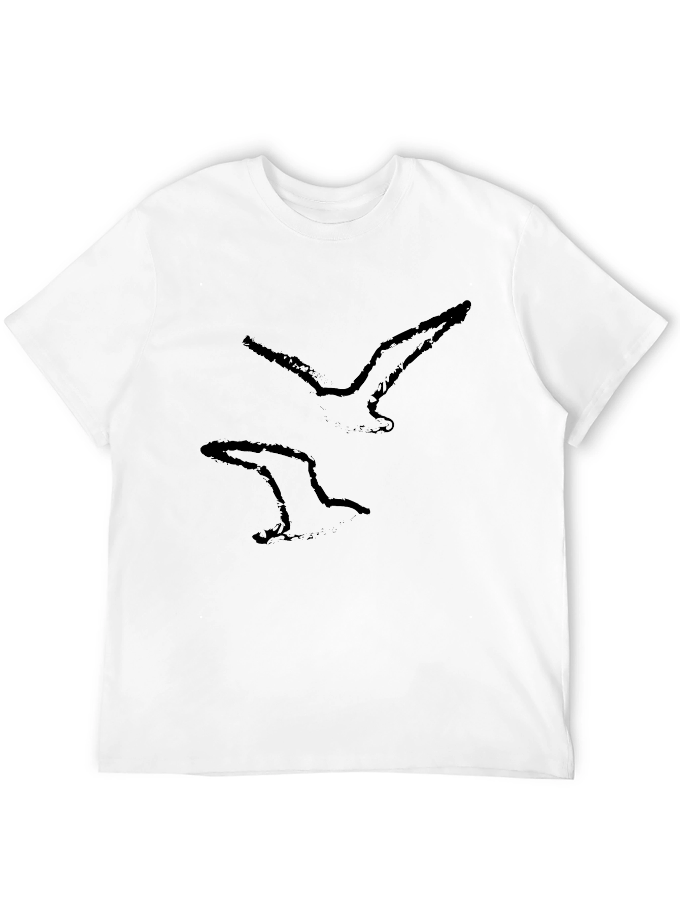 Black Bird Graphic Tee - Modern Casual Style