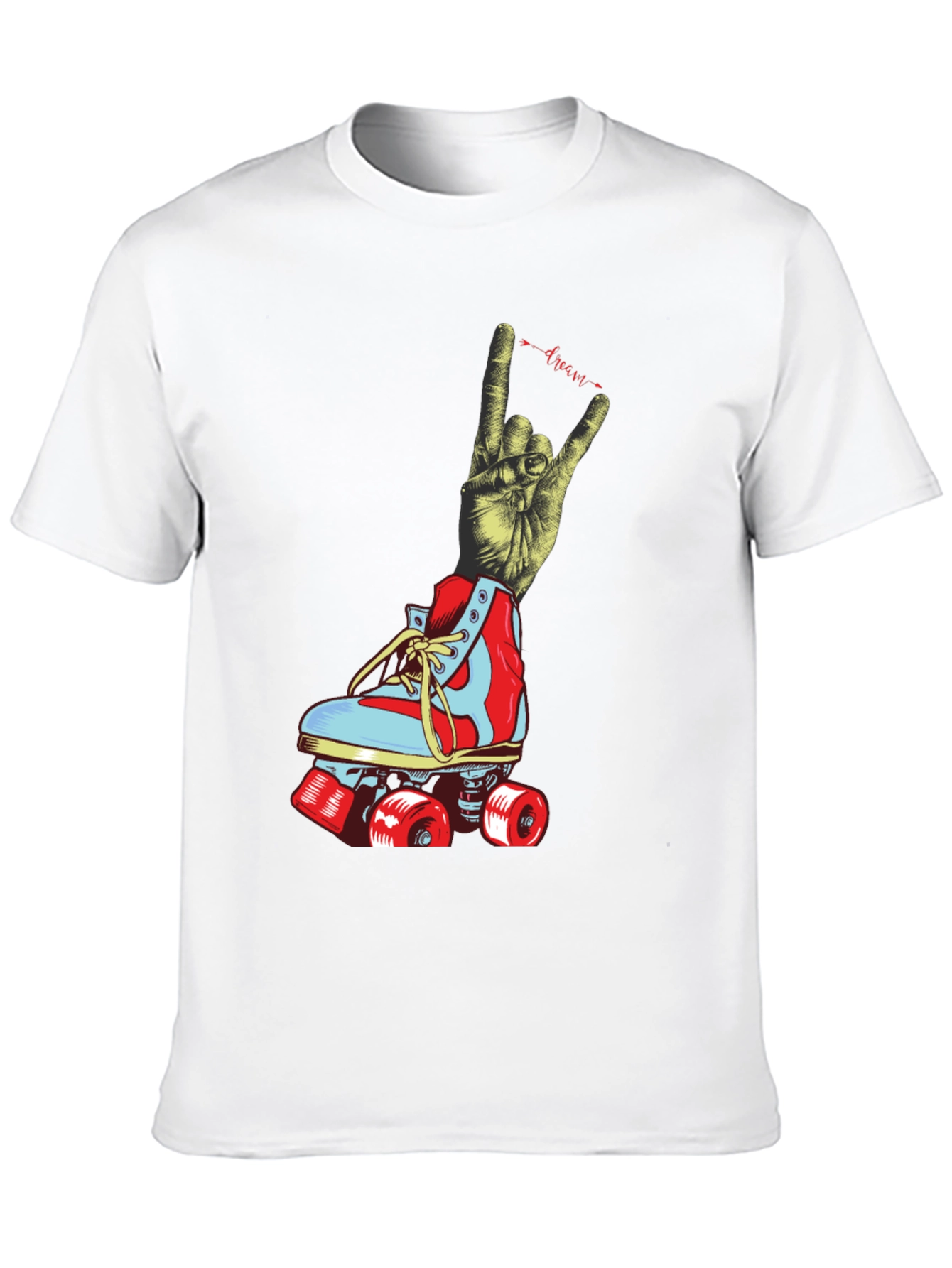 Rock On Roller Skate Graphic Tee