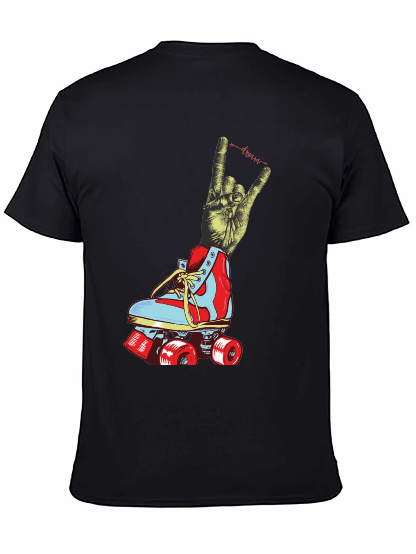 Rock On Roller Skate Graphic Tee