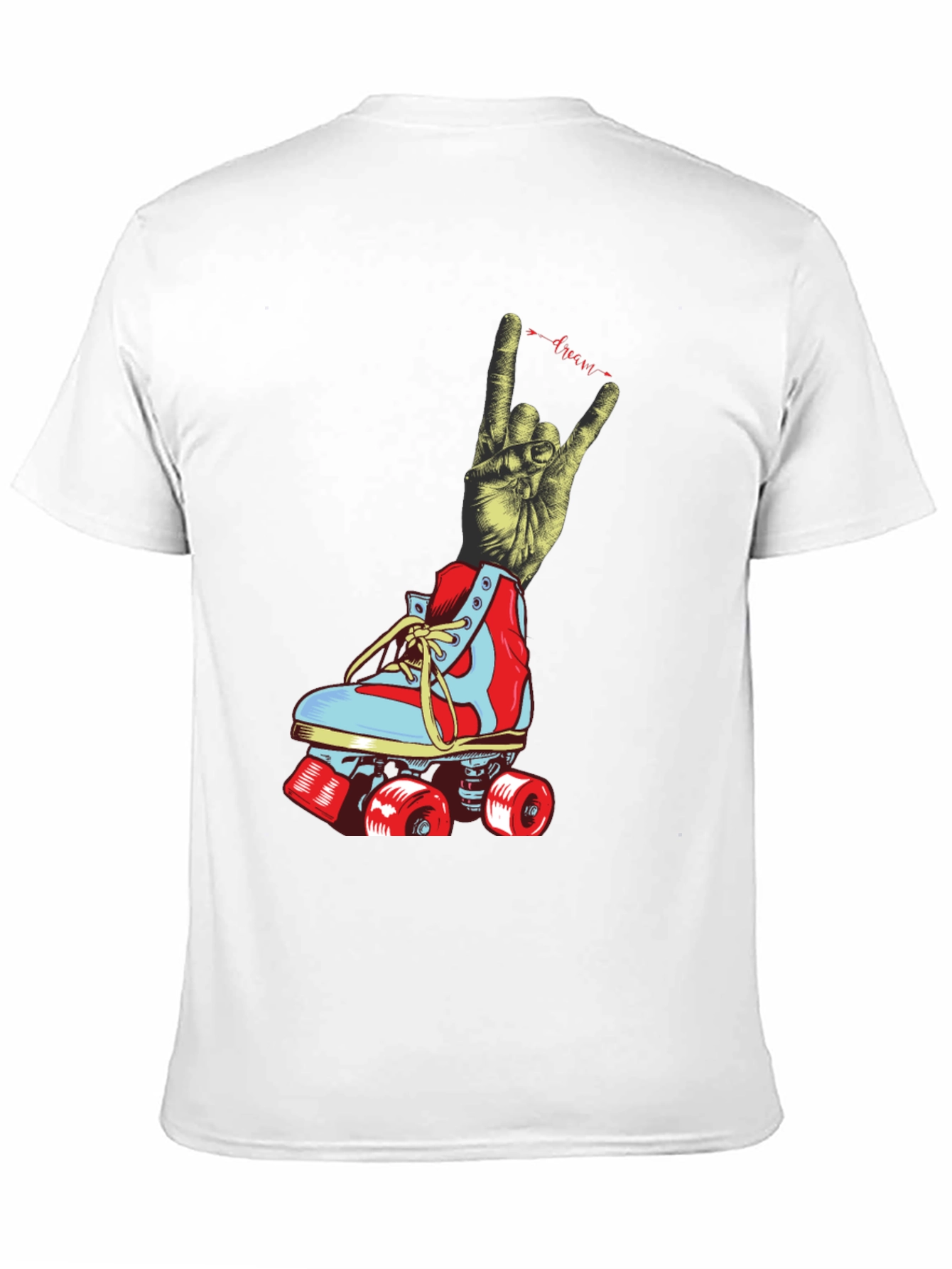 Rock On Roller Skate Graphic Tee