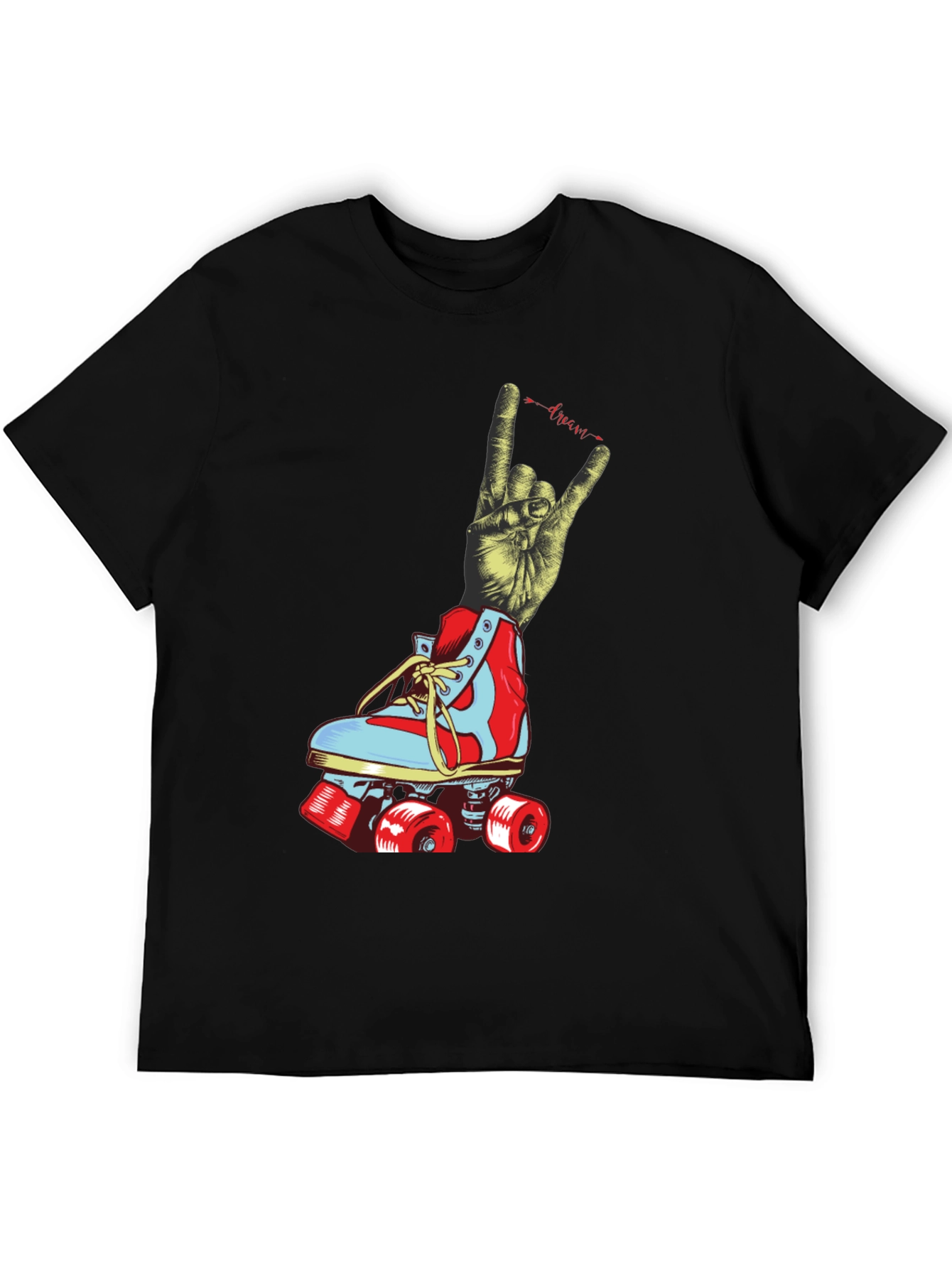 Rock On Roller Skate Graphic Tee