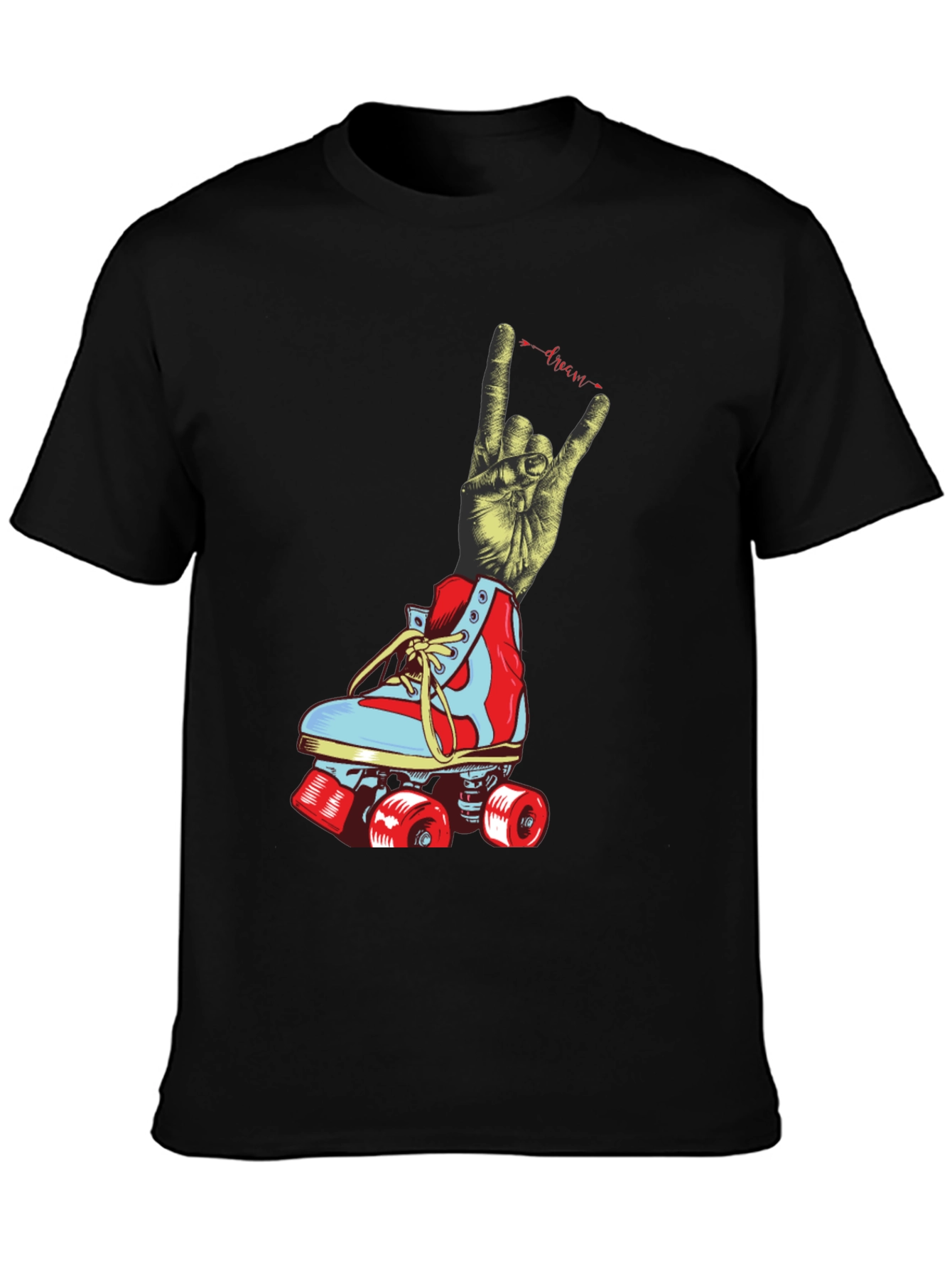 Rock On Roller Skate Graphic Tee